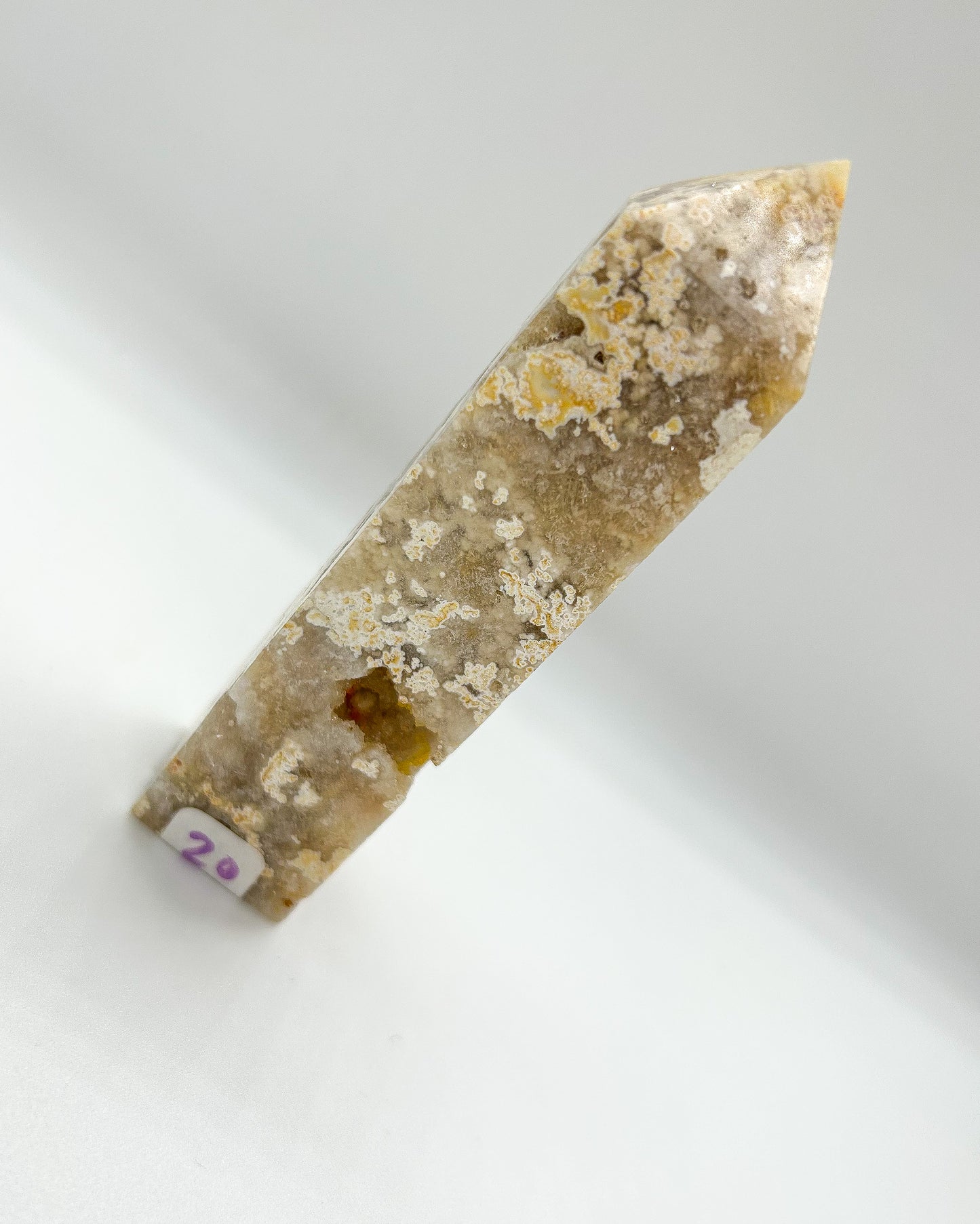 Crazy Lace Agate with sparkling druzy